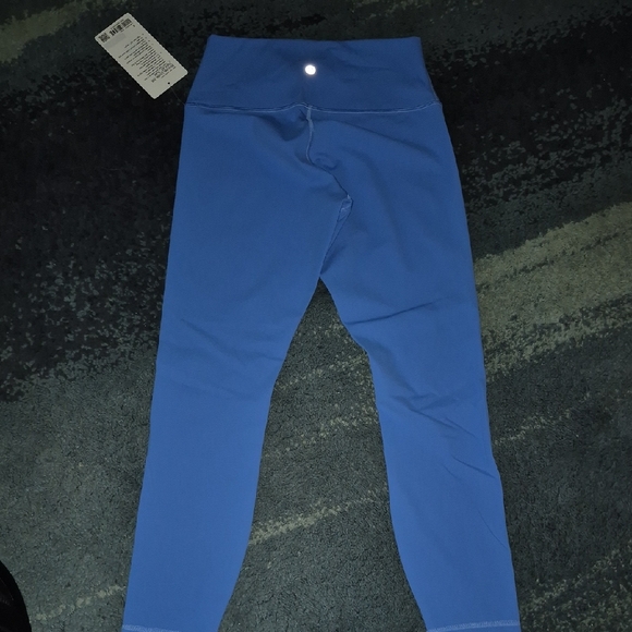 lululemon athletica NWT High Rise Wunder Under Tight 25" Blue Nile - Picture 3 of 4